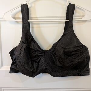 Playtex Black Floral Bra